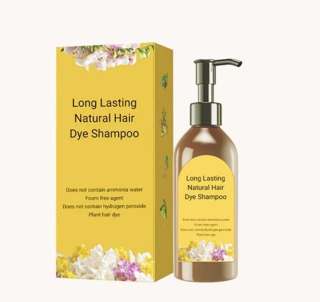 Long Lasting Natural Hair Dye Shampoo 100ML (Pack of 2)