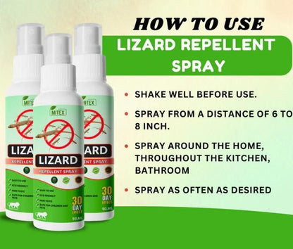 Lizard Spray Pack of 3 50ml Each