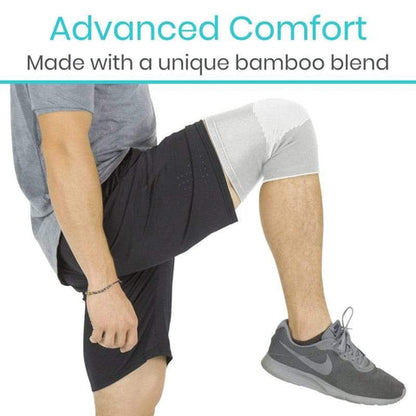 Bamboo Compression Knee Sleeves (Keeps Knee Warm)