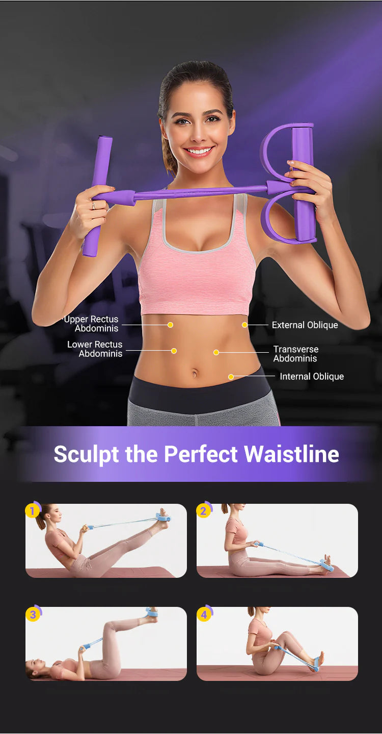 Sit-Up Training Resistance Band