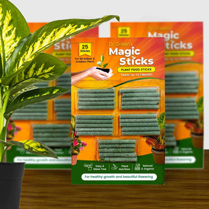 Plant Grow Fertilizer Sticks For Plants - 25 Stick Pack of 2